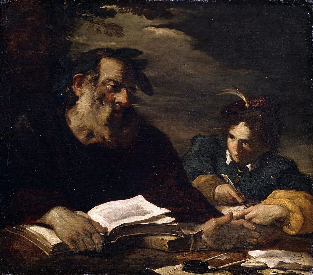 Omero detta il suo poema - Pushkin Museum, Moscow